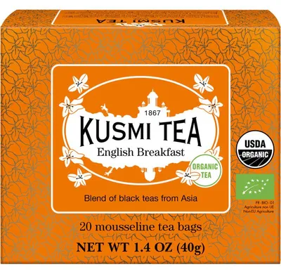 Image de Kusmi Tea Thé noirEnglish Breakfast40g Thé aromatique pour petit-déjeuner