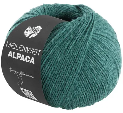 Zdjęcie produktu dla Wełna gruba - Meilenweit 6-fach 150g Alpaca uni 1026 petrol
