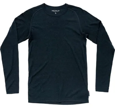 Produktbild von Devold of Norway Herren Sportunterwäsche Lauparen Merino 190 Base Shirt Blau M