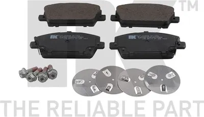 Produktbild von NK Bremsbeläge Satz Vorne Bremsklötze für HONDA CIVIC VIII Hatchback (FN, FK) 222638