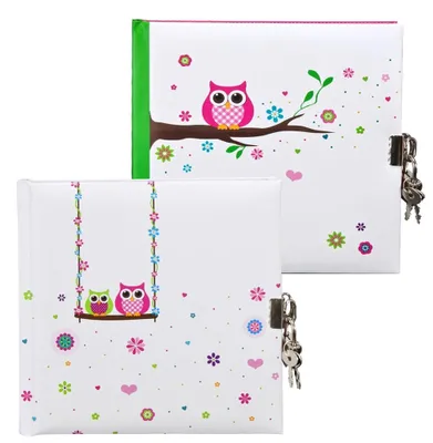 Immagine prodotto di Taccuino Goldbuch Gufo 16,5x16,5 cm, 96 pagine bianche