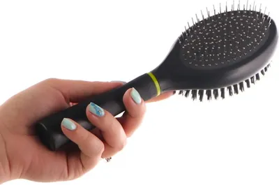Immagine prodotto di Pettine per cani Combi Brush Large - spazzola bifacciale per cani happypet