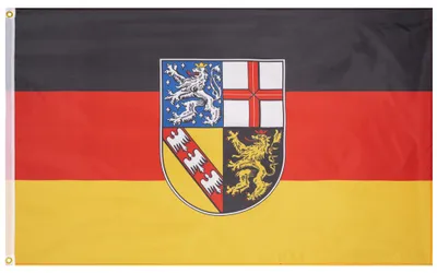 Produktbild von Einheitsgröße MW-247|Saarland MUWO "Deutschland" Flagge 90x150cm
