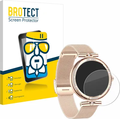 Produktbild von BROTECT Schutzglas für Bekomiya Smartwatch 1.19" Schutzfolie Panzer Folie Glas Display Schutz klar