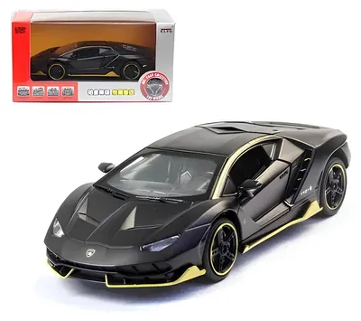 Immagine prodotto di Modello Lamborghini LP770 1:32 auto in metallo con luci e suoni, con porte apribili, per collezionare e giocare.