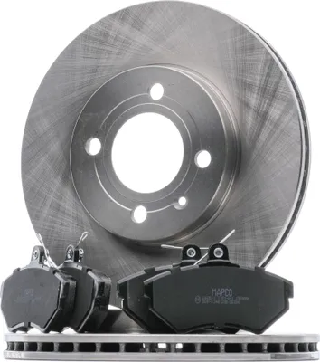 Produktbild von MAPCO Bremsenset Vorne Bremsscheiben Beläge Satz für VW GOLF III (1H1) 256mm