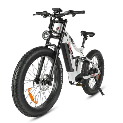 Produktbild von Damen E-bikes Elektrofahrrad für Erwachsene mit 48V 17Ah abnehmbarem Akku 26x4 Zoll Elektro-Mountainbike E Bike 7-Gang city e-bikes & e-hollandräder