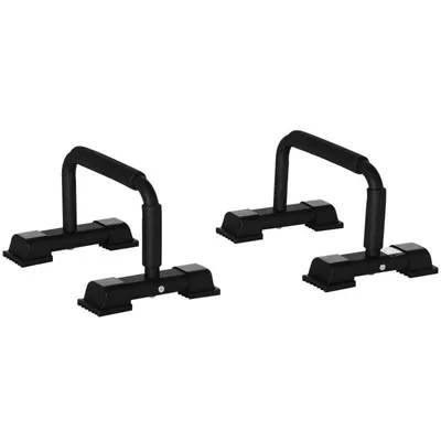 Produktbild von Dip Barren 2er Set bis 120 kg Belastbar – Dip Station & Parallettes für Zuhause, Calisthenics & Eigengewichtstraining, Push-Up Stangen