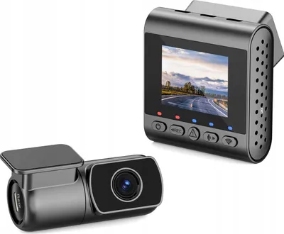 Zdjęcie produktu dla Wideorejestrator SJCAM M60S Kamera samochodowa do auta 4K + kamera na tył