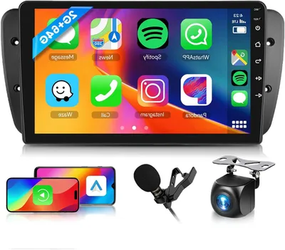 Produktbild von Android Autoradio – Multimediasystem – Navigationssystem – Touchscreen-Radio – Unterhaltungssystem für das Auto