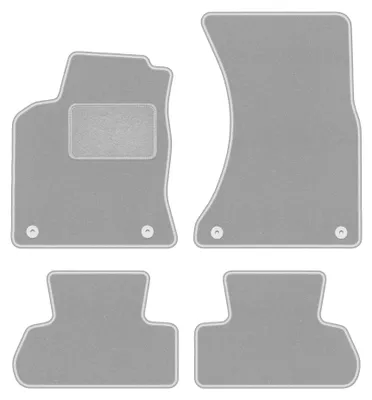 Immagine prodotto di Tappetini in moquette per Audi Q5 I 2008-2017 (SUV) – set 4 pezzi, grigi, su misura – Wielganizator OSLO