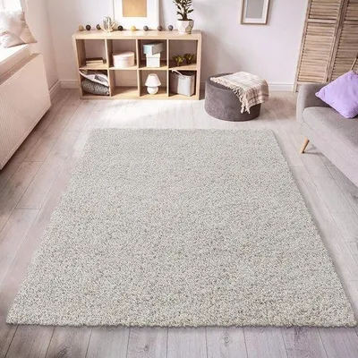 Obrázok produktu pre Uniqoos® Koberec s dlhým vlasom "Shaggy" – moderný, extra mäkký koberec z polypropylénu, vhodný do obývačky, rozmer 120 x 170 cm