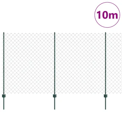Immagine prodotto di Recinzione a maglie con pali vidaXL 10 x 1,4 m (L x A)