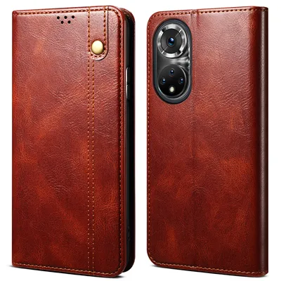 Immagine prodotto di Custodia per Huawei Nova 9, custodia flip in pelle con funzione stand rosso