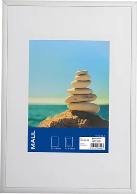 Zdjęcie produktu dla Ramka na zdjęcia MAULdesign aluminiowa 21 x 30 cm, ok. A4 srebrna