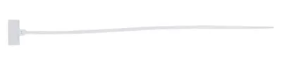 Produktbild von Kabelbinder mit Beschriftungsschild TKOT 20/3 weiß E01TK-01030200401 /100 Stück/