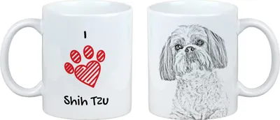 Produktbild von Shih Tzu - Tasse mit Hund, entzückende Tasse mit Grafik, Geschenk mit Ihrem Foto von der Marke Art-Dog
