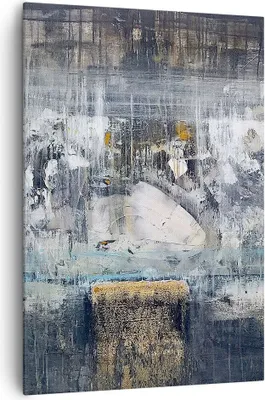 Produktbild von Bild auf Leinwand - Leinwandbild - Einteilig - Abstraktion modern - 70x100cm - Wand Bild - Wanddeko - Wandbilder - Leinwanddruck - Wanddekoration - Leinwand bilder - Wandbild - PA70x100-3474