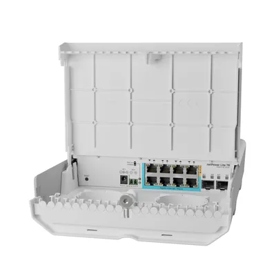 Obrázek produktu pro Mikrotik netPower Lite 7R, Gigabit Ethernet (10/100/1000), Podpora napájení po Ethernetu (PoE)