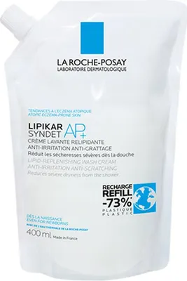 Produktbild von La Roche-Posay Lipikar Syndet AP+ Eco Refil Reinigende und Regenerierende Körpercreme 400 ml
