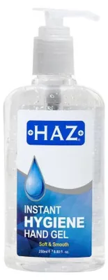 Obrázok produktu pre Haz – Hydroalkoholový gél na okamžitú hygienu 250 ml