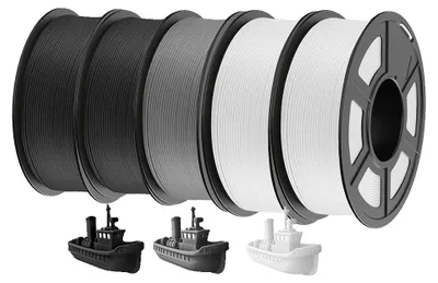 Produktbild von 3D-Drucker-Filament, hohe Zähigkeit, umweltfreundliche Materialien, SPIELG 5MIX01
