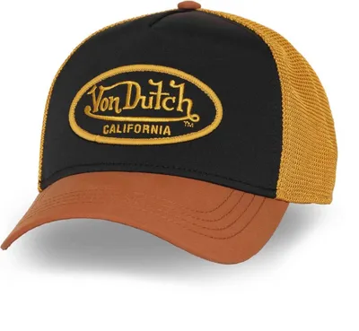 Produktbild von Von Dutch Originals Trucker Cap - 3-COLOR Poly Baseball Mesh Brown