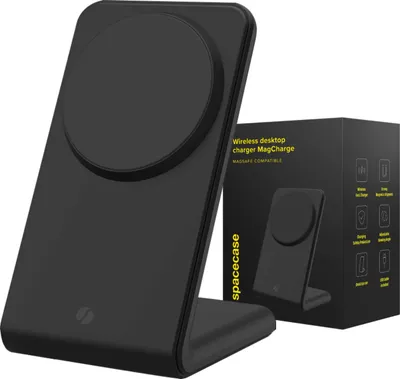 Immagine prodotto di Caricatore induttivo senza fili per Magsafe SPACECASE Caricatore senza fili MagCharge WM2B Nero
