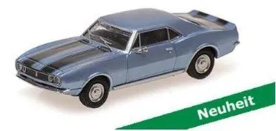 Produktbild von Minichamps CHEVROLET CAMARO - 1967 - BLUE METALLIC 870144021