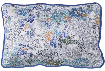 Dekokissen mehrfarbig Textil 45 x 30 cm