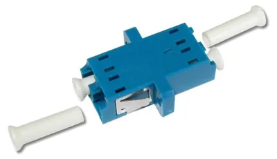 Immagine prodotto di helos LWL Kupplung LC/LC Duplex Singlemode OS2 blau