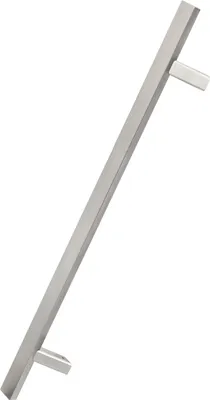 Obrázok produktu pre KOTARBAU® Kovanie vonkajších dverí Jednostranná kľučka na vchodové dvere z nehrdzavejúcej ocele s dlhou skrutkou INOX 45° 1300x1800 mm