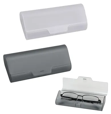 Image de Étui à lunettes - Coque rigide - Lot de 2 - Transparent mat