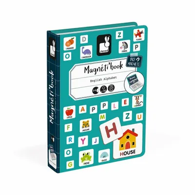 Image de Magneti'book alphabet anglais - janod - j02712 - jeu ecriture