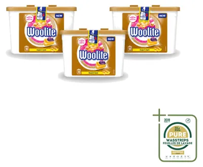 Produktbild von 3 x Woolite Expert Care Waschmittelkapseln mit Keratin für Feinwäsche - Vorratspackung - 3 Stücke