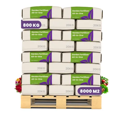 Produktbild von Gartendünger All-In-One (40x = 800 kg – für 8.000m2)- Organifer