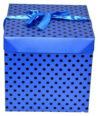 Obrázek produktu pro W&K Vánoční krabička na dárky dekorativní 22x22x22 cm