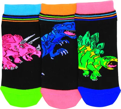 Produktbild von Dinosaurier Füßlinge Oddsocks Socken in 30,5-38,5 im 3er Set