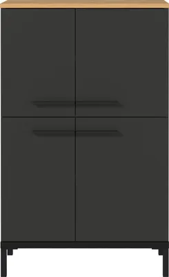 Obrázok produktu pre Stredná skrinka Germania GW-YONKERS sivá dub 60 x 97 x 34 cm 2643-549