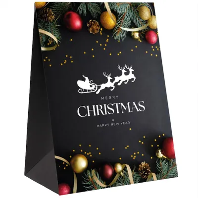 Produktbild von Weihnachtliche Geschenkbox 40x30x15cm mit Motiv