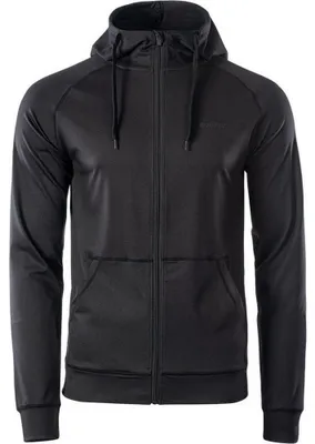 Immagine prodotto di Felpa con cappuccio e zip intera da uomo, modello IG1354 (taglia M), colore nero