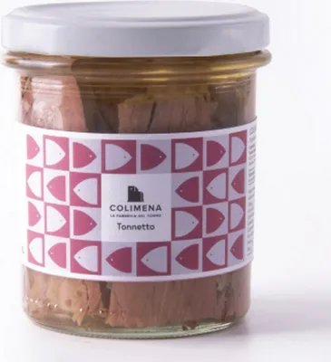 Immagine prodotto di Filetti di tonno in olio d'oliva 180 gr. - Colimena