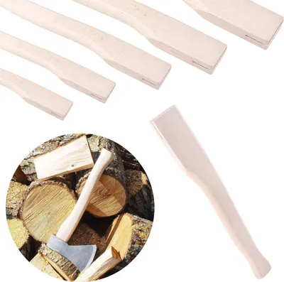 Produktbild von BAUSTER Axtstiel Beilstiel Holz Ersatzstiel Ersatzstiele Holzstiel Stiel Axtgriff Buchenholz Solide und Robuste  40cm