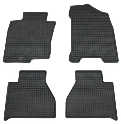 Gummifußmatten Set 4-teilig für Nissan Navara 4D231 (1/2015-2021), schwarz