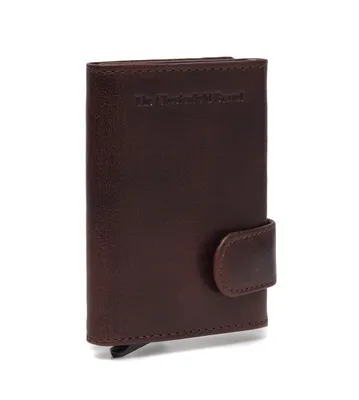 Produktbild von The Chesterfield Brand Antique Buff Crumbled RFID Safe Leder Kartenetui Portland 01 brown
