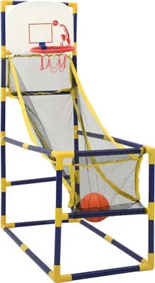 Obrázek produktu pro vidaXL Arkádový basketbalový set s míčem a pumpou 45x86x127 cm