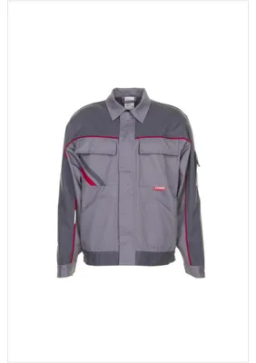 Produktbild von Planam Highline Bundjacke zink/schiefer/rot Gr. 98, 2311098