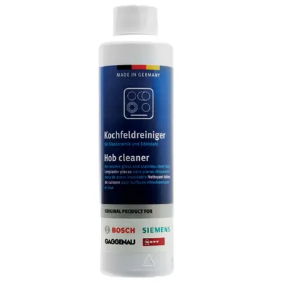 Zdjęcie produktu dla Siemens 311896, Płyta grzejna, Krem, 250 ml, Ceramika, Szkło, Stal nierdzewna, 1 szt., Butelka