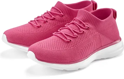 Produktbild von LASCANA Sneaker Slipper, Halbschuh, Turnschuhe, Slip-On-Sneaker, bequem, magenta Größe 39