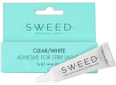 Produktbild von Sweed – Klebstoff für Wimpernverlängerungen – Transparent/Weiß